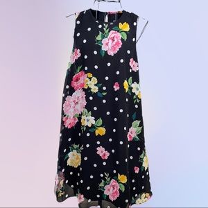 JH Collectibles floral print, sleeveless dress, size 2P. NWT